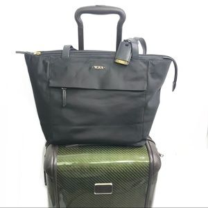 Tumi Black Travel Tote Bag